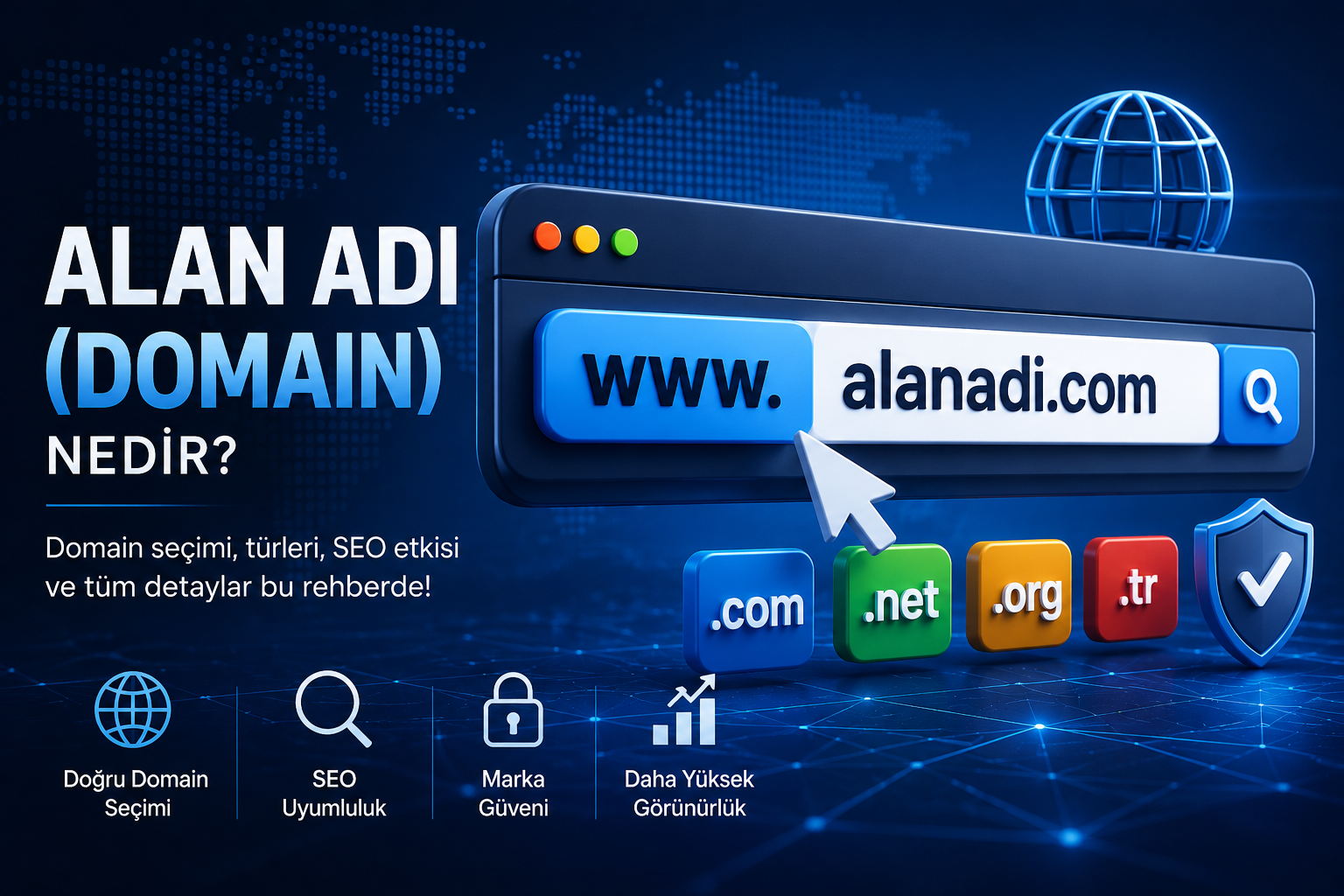 Alan Adı (Domain) Nedir?